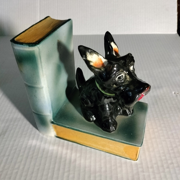 Vintage Scotty dogs bookends ceramic - Picture 7 of 11